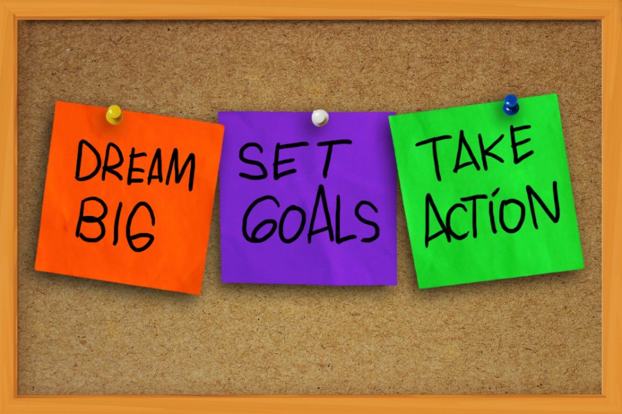 Dream Big, Set Goals, Take Action